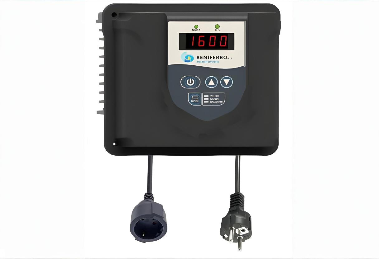 Frequenzregler IP20 230V - max. 1,12 kW (1,5 HP) Pumpe - WIFIPOOL ausbaufähig
