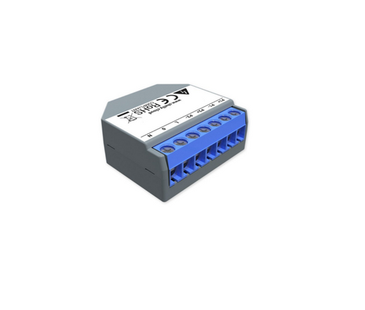Shelly 2.5 dubbel relay 16A power measurement grijze pastille